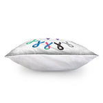 All Cancer Awareness Ribbons Print Pillow Cover