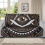 All Seeing Eye Symbol Print Futon Protector