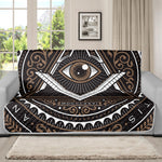 All Seeing Eye Symbol Print Futon Protector