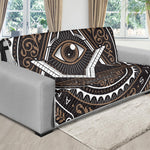 All Seeing Eye Symbol Print Futon Protector