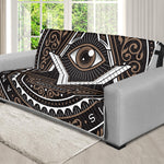 All Seeing Eye Symbol Print Futon Protector