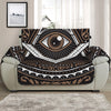 All Seeing Eye Symbol Print Half Sofa Protector