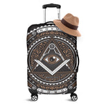 All Seeing Eye Symbol Print Luggage Cover