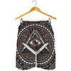 All Seeing Eye Symbol Print Men's Shorts