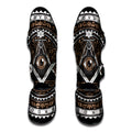 All Seeing Eye Symbol Print Muay Thai Shin Guards