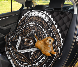 All Seeing Eye Symbol Print Pet Car Back Seat Cover