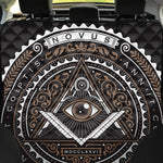 All Seeing Eye Symbol Print Pet Car Back Seat Cover