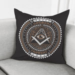 All Seeing Eye Symbol Print Pillow Cover