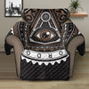 All Seeing Eye Symbol Print Recliner Protector