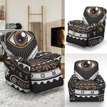 All Seeing Eye Symbol Print Recliner Slipcover