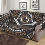 All Seeing Eye Symbol Print Sofa Protector