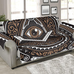 All Seeing Eye Symbol Print Sofa Protector