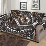 All Seeing Eye Symbol Print Sofa Protector