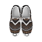 All Seeing Eye Symbol Print White Slip On Shoes