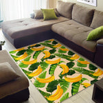 Aloha Banana Pattern Print Area Rug GearFrost