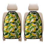 Aloha Banana Pattern Print Car Seat Organizers