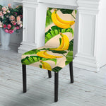 Aloha Banana Pattern Print Dining Chair Slipcover