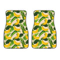 Aloha Banana Pattern Print Front Car Floor Mats