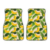 Aloha Banana Pattern Print Front Car Floor Mats