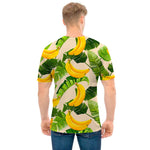 Aloha Banana Pattern Print Men's T-Shirt