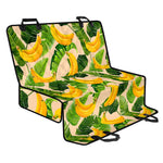 Aloha Banana Pattern Print Pet Car Back Seat Cover