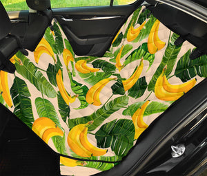 Aloha Banana Pattern Print Pet Car Back Seat Cover