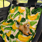 Aloha Banana Pattern Print Pet Car Back Seat Cover