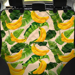 Aloha Banana Pattern Print Pet Car Back Seat Cover