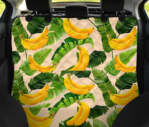 Aloha Banana Pattern Print Pet Car Back Seat Cover