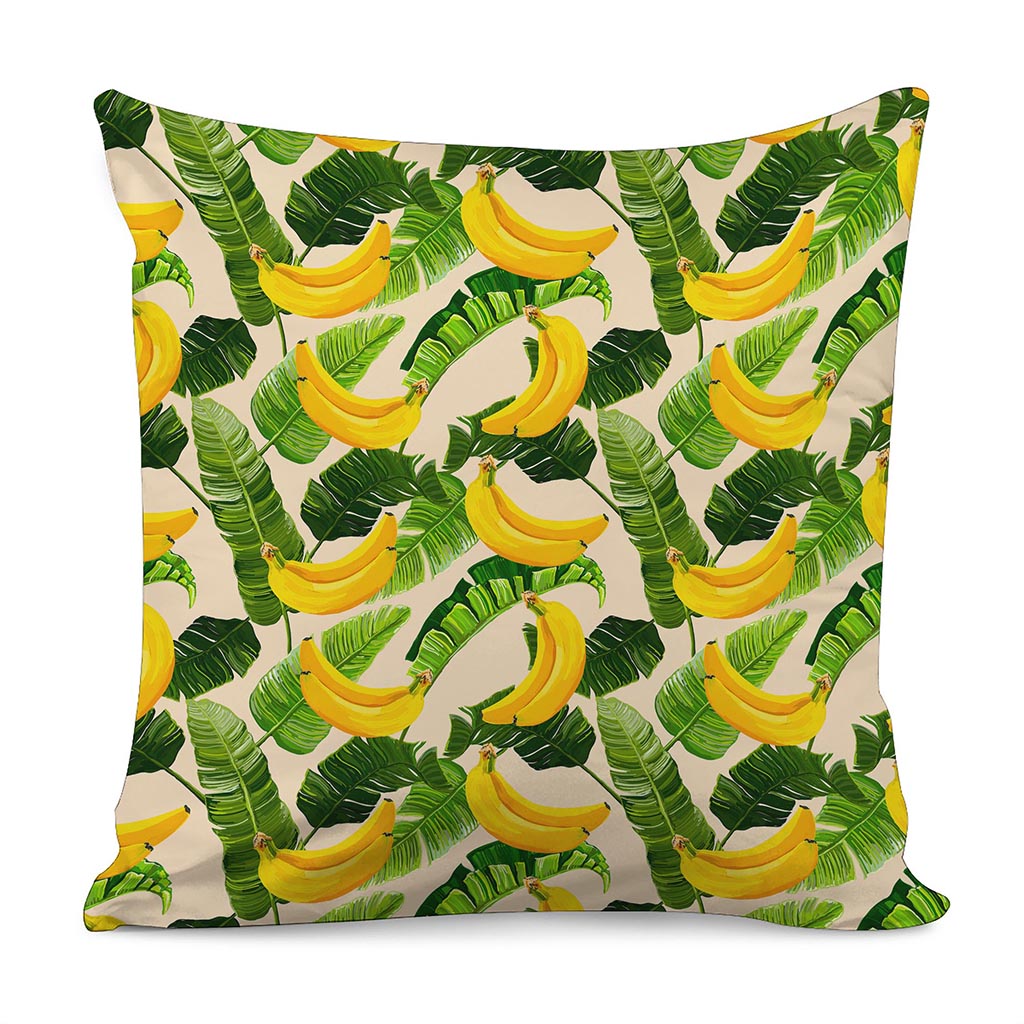 Aloha Banana Pattern Print Pillow Cover