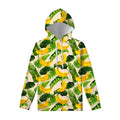 Aloha Banana Pattern Print Pullover Hoodie