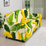 Aloha Banana Pattern Print Sofa Cover