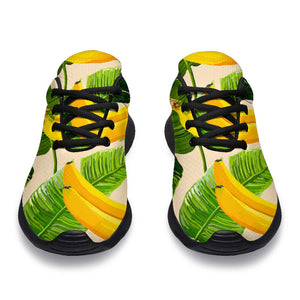 Aloha Banana Pattern Print Sport Shoes GearFrost