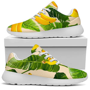 Aloha Banana Pattern Print Sport Shoes GearFrost