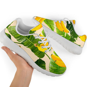 Aloha Banana Pattern Print Sport Shoes GearFrost