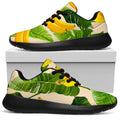 Aloha Banana Pattern Print Walking Shoes