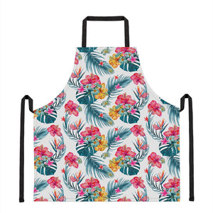 Aloha Hawaii Floral Pattern Print Apron