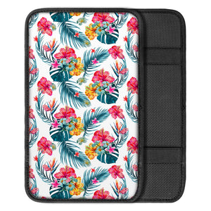 Aloha Hawaii Floral Pattern Print Car Center Console Cover