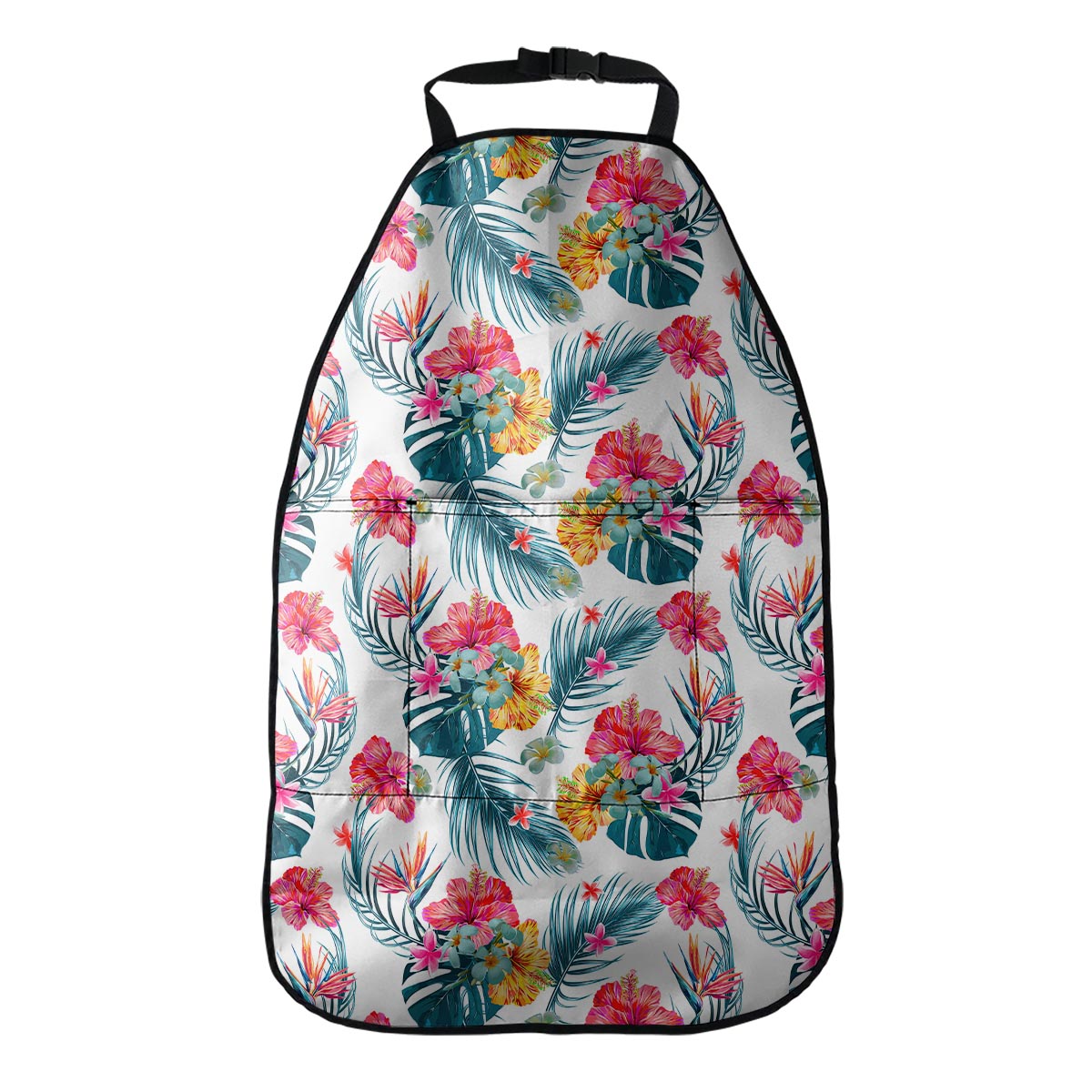 Aloha Hawaii Floral Pattern Print Car Seat Organizers