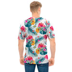 Aloha Hawaii Floral Pattern Print Men's T-Shirt