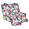 Aloha Hawaii Floral Pattern Print Pet Car Back Seat Cover