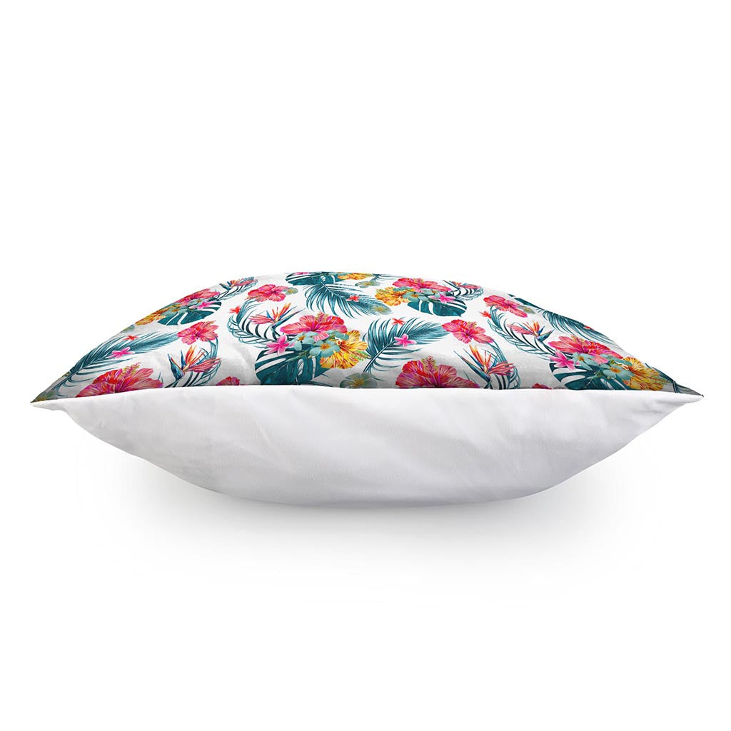 Aloha Hawaii Floral Pattern Print Pillow Cover