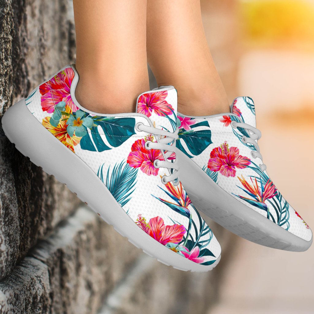 Aloha Hawaii Floral Pattern Print Sport Shoes GearFrost