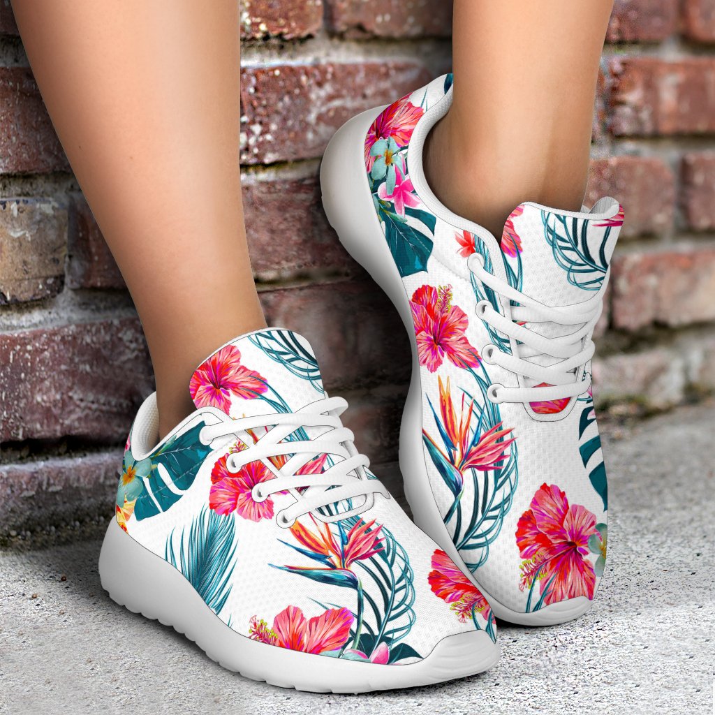 Aloha Hawaii Floral Pattern Print Sport Shoes GearFrost