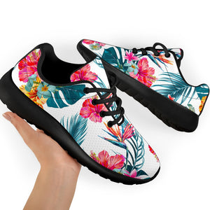 Aloha Hawaii Floral Pattern Print Sport Shoes GearFrost