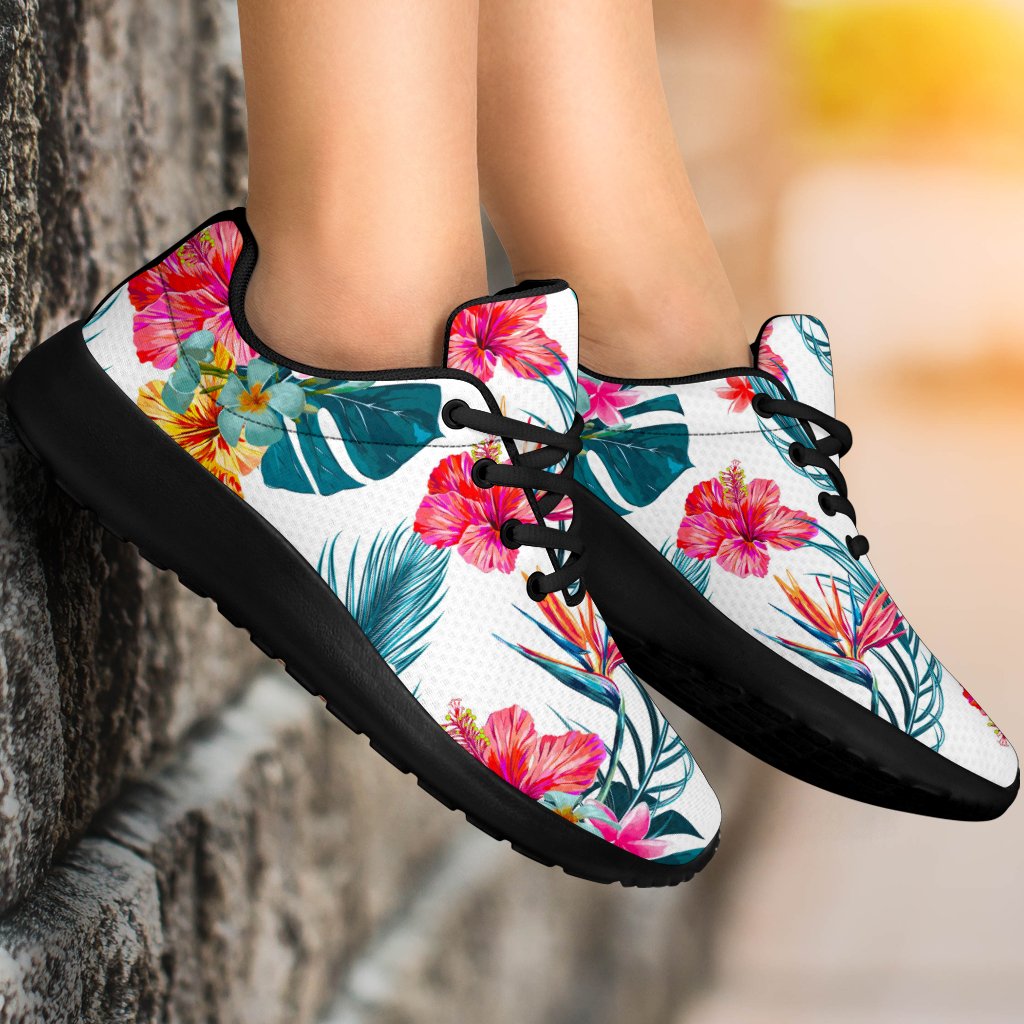 Aloha Hawaii Floral Pattern Print Sport Shoes GearFrost