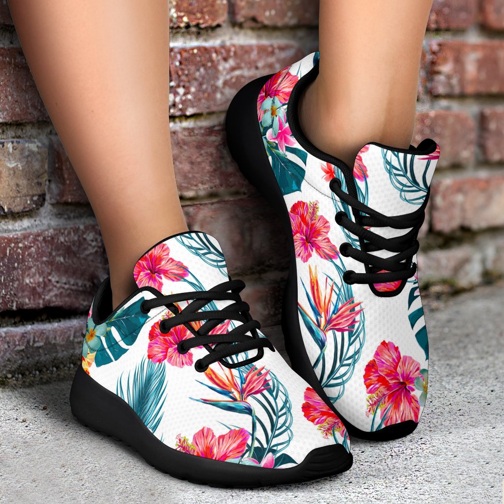 Aloha Hawaii Floral Pattern Print Sport Shoes GearFrost