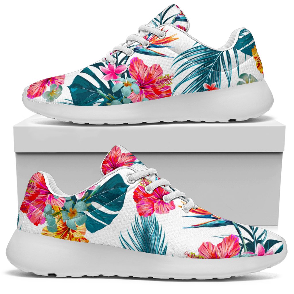 Aloha Hawaii Floral Pattern Print Sport Shoes GearFrost