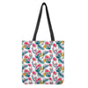 Aloha Hawaii Floral Pattern Print Tote Bag