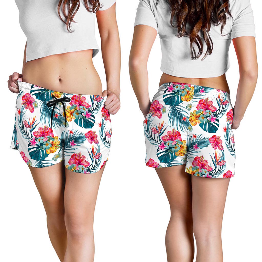 Aloha Hawaii Floral Pattern Print Women's Shorts